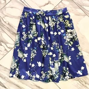 Yellowberry Floral Circle Skirt Womens Medium